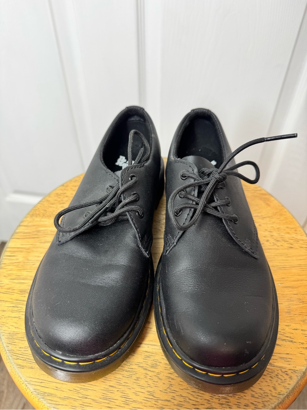 Dr. Martens Black Casual Lace-Up Shoe